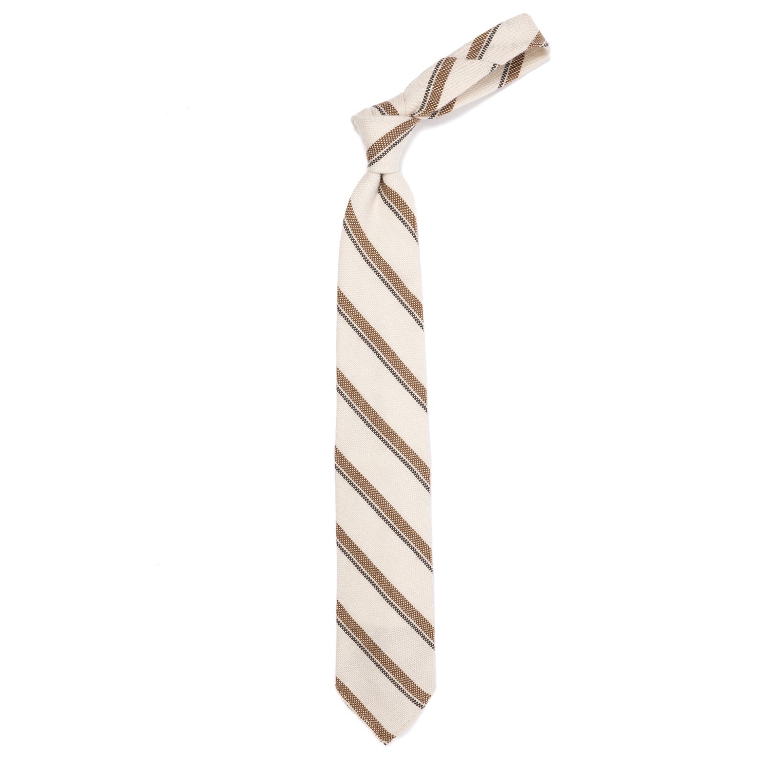 CA Archivio Storico: Tie "Università Moderna" made of pure Cashmere - hand-rolled